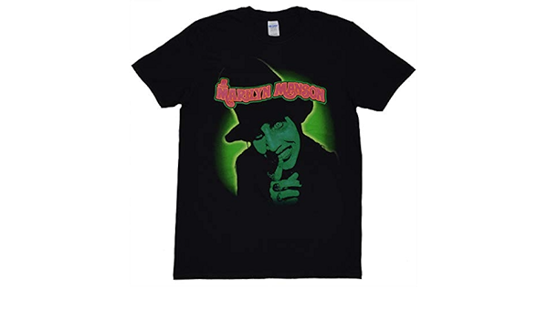 Amazon Marilyn Manson マリリンマンソン Smells Like Children Tシャツ ブラック M Tシャツ カットソー 通販