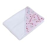 Little Dutch Hooded Towel (Pink Blossom) by Little Dutch