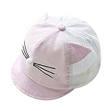 折りたたみ可能なビーチハットサマーハットコットンハットベビーキャップパープルラブリーサンハットニースギフト