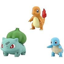 【フソウタ】立体ポケモン図鑑　ヒトカゲ&フシギダネ Amazon.co.jp: BANDAI ポケモンスケールワールド カントー地方