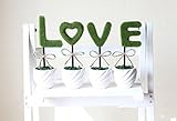 MedianField 【 観葉植物 造花 LOVE 文字 セット 】観葉植物 LOVE