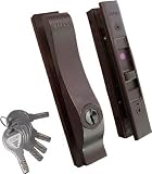 AGENT 万能引違戸錠 ディンプルシリンダータイプ BJ-1 ブロンズ BJ1006