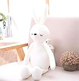Tmrow 1個 ウサギ 人形 　ふわふわ　ぬいぐるみ うさぎ キッズ 育児 グッズ うさぎ 萌えぬいぐるみ　兎　おもちゃ　抱き枕 50cm