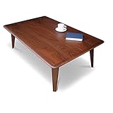 Takatatsu&amp;Co.(有)高松辰雄商店 CRESSON クレソン 120 天然木 ウォールナット ナチュラルテイスト シンプルカジュアル こたつテーブル/ローテーブル 座卓 国産品 タカタツ