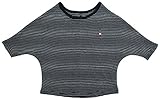 アンナニコラ ボーダー 長袖ドルマンTシャツ 80cm ネイビー AN-135B E73 日本製