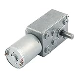 XDiscount ギアモーター　JSX69-370 10000/150rpm 6mmシャフト直径 DC 24V