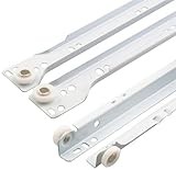 Prime-Line Products R 7212 Drawer Slide Kit, 19-3/4 in., Steel Tracks, White Powder Coat [並行輸入品]