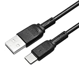 USB Type C ケーブル USB A to USB C ケーブル タイプC ケーブル 急速充電 1.5m 高速データ転送 ブラック 互換Redmi/Galaxy/Xperia/Switchなど