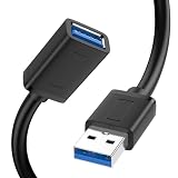 USB 3.0 延長ケーブル USB Type-A 延長ケーブル 5Gbps 高速データ転送 A-Aタイプ オスメス PVC 1m