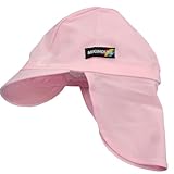 ミキハウス(mikihouse)日よけカバー付き☆スイムキャップ フリー（46-54cm) ピンク（08）