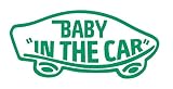 【全16色】人気!ベイビー イン カー ステッカー!Baby in car Sticker /車用/シール/ Vinyl/Decal /バイナル/デカール/ステッカー/BIC-1 (緑) [並行輸入品