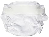 Imagine Baby Products Newborn Fitted Rayon From Bamboo Hook and Loop Diaper, Snow by Imagine Baby Pr