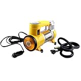 Noloo　単気筒エアコンプレッサー　車載　空気入れ電動　自動車DIY工具　シガーソケット接続式　12V 90Ｗ