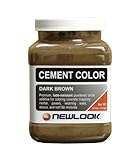 Newlook 0.5 LB。ダークブラウンフェード耐性セメントカラー
