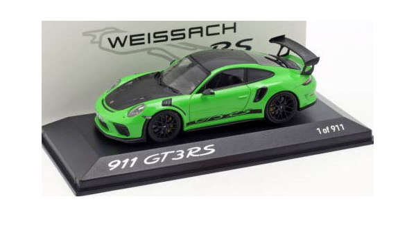 Amazon Co Jp Minichamps Wax02020097 1 43 Porsche 911 991 Gt3 Rs Weissach Package 2018 Lizard Green Custom Made Hobby
