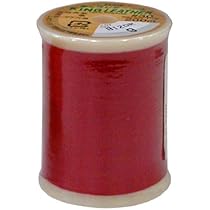 ミシン (赤) Amazon.co.jp: FUJIX フジックス キング レザー ミシン糸 太さ