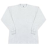 SOWA(ソーワ) 長袖Tシャツ(胸ポケット有り) オートミール 4Lサイズ 0002