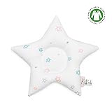Yiigoo（イッゴー）出産お祝い オーガニックコットン 柔らかい 星まくら　赤ちゃん用 ピロー　25cmX25cm 143-MS-XX