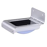 ReaseJoy 人感センサーライト 16LED ソーラーライト 玄関ライト 夜間自動点灯 防水 防犯 屋外照明 壁掛け ガーデンライト