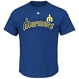 Seattle MarinersメンズCooperstown最後Rally Tシャツ( M )