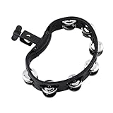 MEINL Percussion マイネル タンバリン Headliner Series Mountable ABS Tambourine HTMT2BK 【国内正規品】