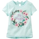 オシュコシュ OSHKOSH/ ボウバックインベリッシュハッピーティ アジュール トップス半袖Tシャツ 4歳【並行輸入】