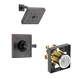 Delta Delta KSDDR-T14251H2O-RB Dryden Shower Kit Pressure-Balance Single-Function Cartridge, Venetia