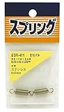 WAKI ステンレス 引きバネ 0.9X6X25mm SR-411