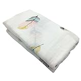 おくるみ ベビー 赤ちゃん ブランケット 授乳ケープ プレイマット 暖かい ベビー用品 出産祝いにおすすめ 120＊120ｃｍ (羽)