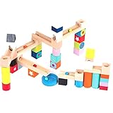 ノーブランド品 DIY　木製　ビーズ　ブロックゲーム　積み木　知育玩具　子供　想像力を訓練　プレゼント