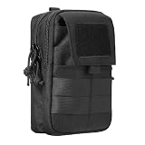 LefRight 多用途 MOLLE モール 携帯電話 スマートフォン ベルト ポーチ ミリタリー スタイル ウエスト バッグ メンズ アウトドア