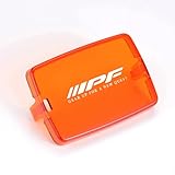 IPF フォグランプ レンズカバー アンバー LED 2インチ 角型 シングルサイズ 悪天候 簡単脱着 1個入 C-620