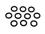 Captain O-Ring - Power Pressure Washer O-Rings for 1/4" Quick Coupler, EPDM (10 pack) [並行輸入品]