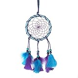 mikolot Indian手作りクラフトフェザードリームキャッチャーNet Wall Hangingホームオーナメント