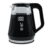 ヒロ・コーポレーション 温度調節機能付き 電気ケトル KTK-10 KTK-10 ブラック