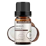 GREENSLEEVES ココナッツ エッセンシャルオイル 100％ ピュア精油 ナチュラル ディフューザー用 マッサージ用 アロマ テラピー 10ml