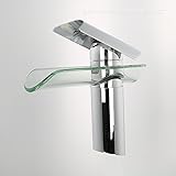 LI Sink mixing faucet glass faucetLIシンクミキシング蛇口ガラスの蛇口 [並行輸入品]