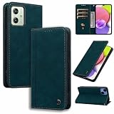 Vokpok Motorola Moto G64 5G 専用 ケース 手帳型 内蔵マグネット カード収納 Moto G64/G64y 5G 財布型 ケース 上質PU肌感レザーモトローラ g64 5G スマホケース スタンド機能付き Moto G64 5G 耐摩擦 耐衝撃 全面保護 Moto G64 5G ケース手帳型 軽量薄型 着脱しやすい モトローラ g64 5G ケース 手帳型, ブルー