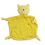 iplay Dream Window Organic Blankie (Animal-Yellow Owl-3mo+) by green sprouts by i play. [並行輸入品]
