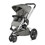 クイニー Quinny 【日本正規品保証付】 バズエクストラ BUZZ XTRA トラベルシステム対応 3輪ベビーカー グレイグレイベル(レインカバー・ショッピングバスケット・パラソルクリップ標準装備