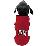 NCAA UNLV Rebelsコットンフード付き犬スウェットシャツ XS