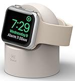 【elago】Apple Watch 対応 充電 スタンド シリコン 充電ドック アクセサリー [ アップルウォッチ 各種 対応 ] W2 STAND ストーン