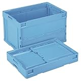 折りたたみコンテナ CB-S51NR ブルー 生活用品 インテリア 雑貨 インテリア 家具 収納家具 その他の収納家具 top1-ds-1152182-ah刻印 [簡素パッケージ品]