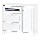 マルチチェスト 収納ボード テレビ台 電話台 収納棚 チェスト キッチン収納 衣類収納 食器棚 〔幅80cm〕