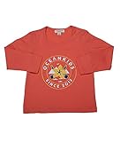 Oceankids リトルボーイの レッド Tシャツロングスリーブ オーストラリア人 オポパナックス 印刷物 6T 5-6 歳