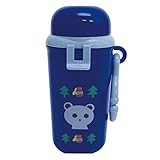 【Yummy!】「おやつケース」【IT】くま(#9806191)サイズ：66×D67×128mm YUB-611 ベビー用 おやつ入れ 日本製