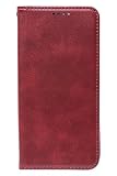 Classic iPhone 12/12 Pro 手帳型 スマホケース (ワインレッド/シンプルタイプ)【iphone12 iphone12pro アイフォン 12プロ 手帳型ケース カード収納 スタンド機能 軽量 薄型】