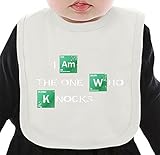 I Am The One Who Knocks ネクタイを有する有機ビブ Medium