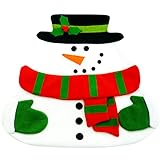 UniqueMall クリスマス 部屋 卓上 飾り 収納 ナイフ/フォーク/スプーンバッグ 食器カバー 2枚 セット