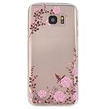 Zeebox Galaxy S7 Edge ケース 高品質 TPU カバー 衝撃吸収 Samsung Galaxy S7 Edge 用 超薄型 保護カバー 生涯補償付き (ピンク #2)